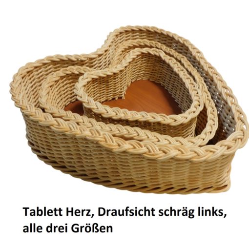 Tablett Herz - 3